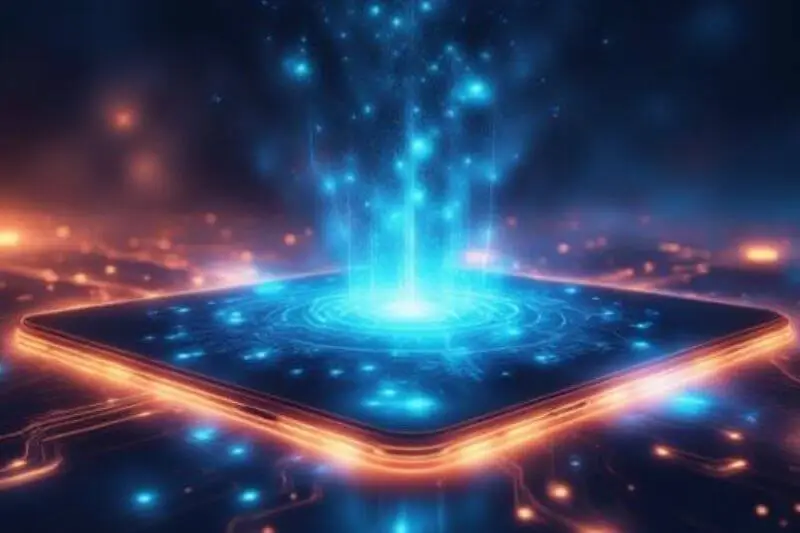 AI generated image of SaaS concept